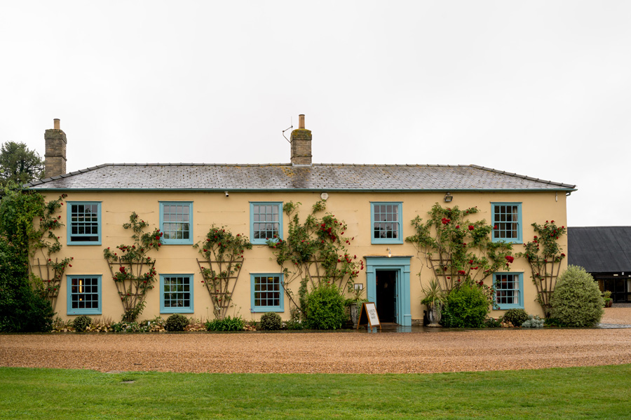 South Farm wedding venue exterior in Cambridgeshire