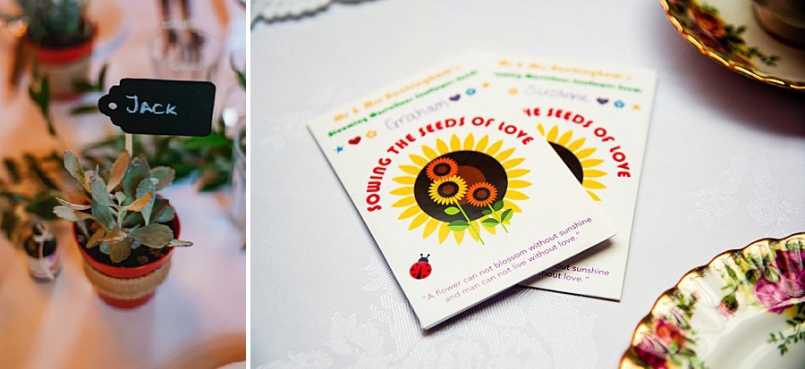 Sustainable wedding favour ideas