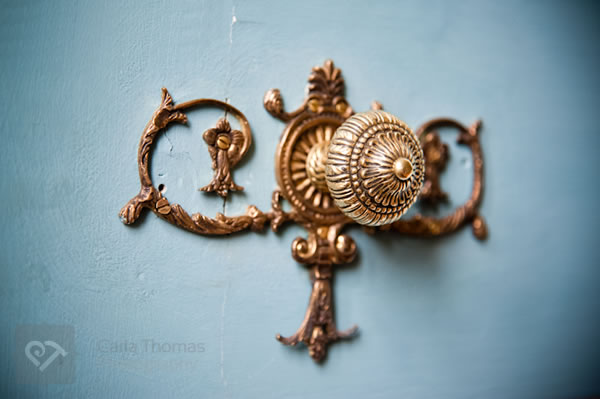 Ornate doorknob