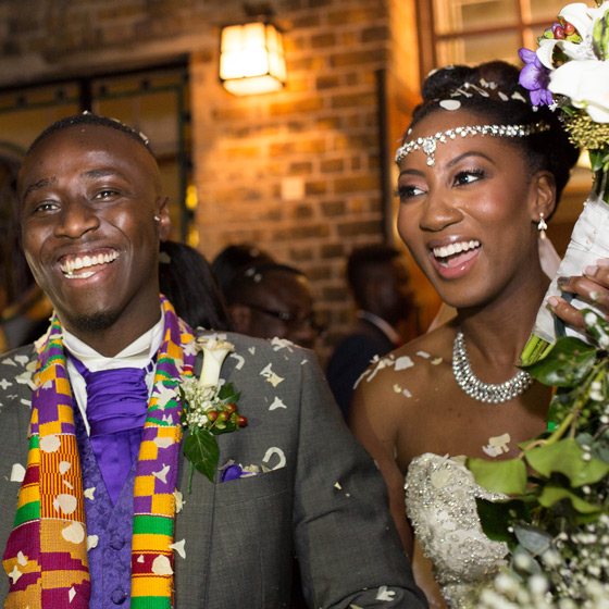 Winter wedding at Chak89: Danni & Jeff photo