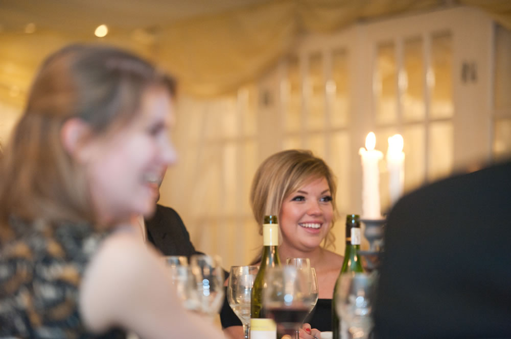 Guests listening to speeches