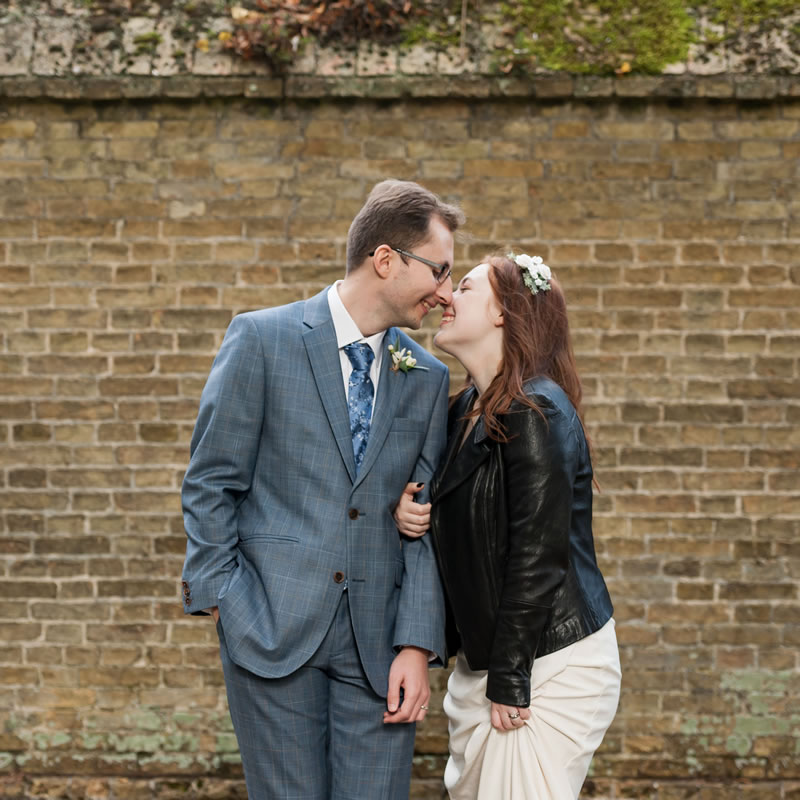 Skyler and Jack's Poets House wedding: a long-distance love story with an intimate wedding in Cambridgeshire photo