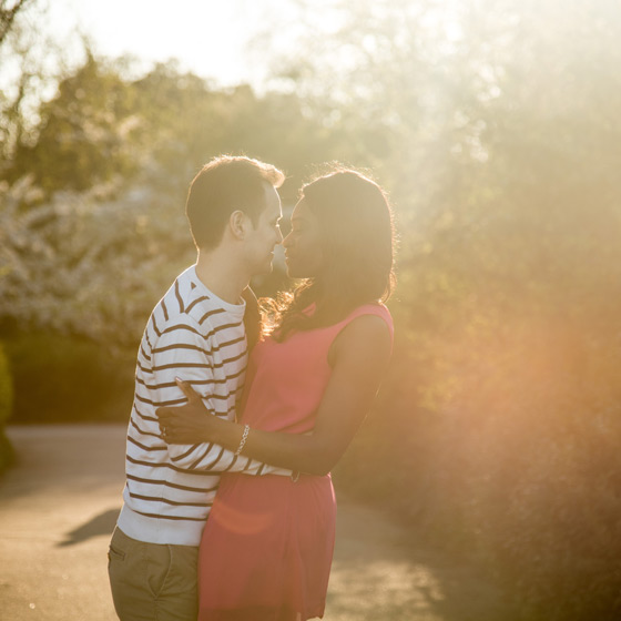 Regent's Park engagement session: Nana & Ricardo photo