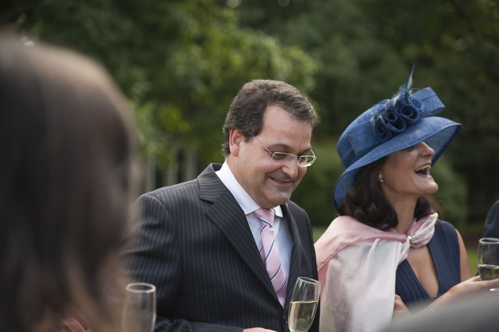 Guests during the cocktail hour